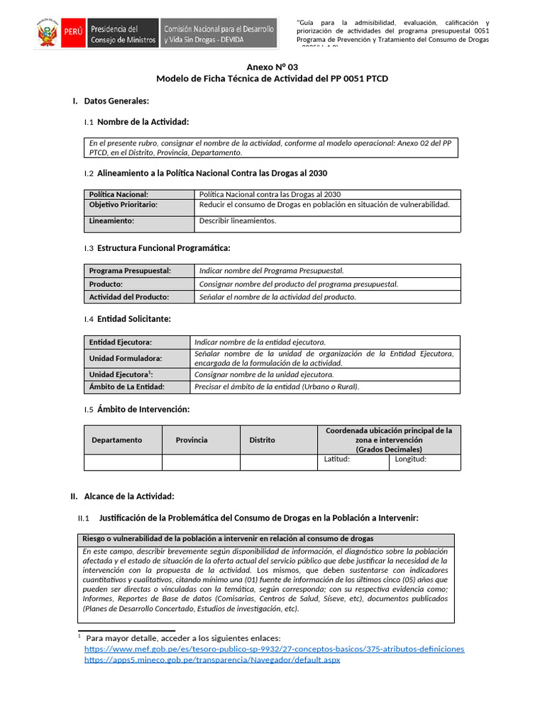 Guía para Actividades del PP 0051 PTCD | PDF | La dependencia de sustancias