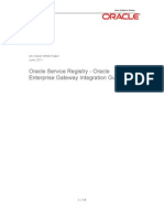 Oracle Service Registry - Oracle Enterprise Gateway Integration Guide