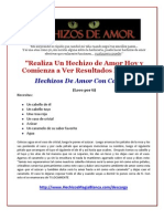 Hechizos de Amor Efectivos - Amarres Caseros