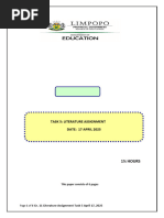 Grade 11 English FAL Paper 3 2024 | PDF | English Language | Question