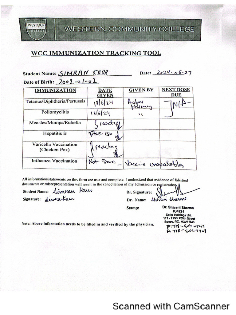 Immunization | PDF