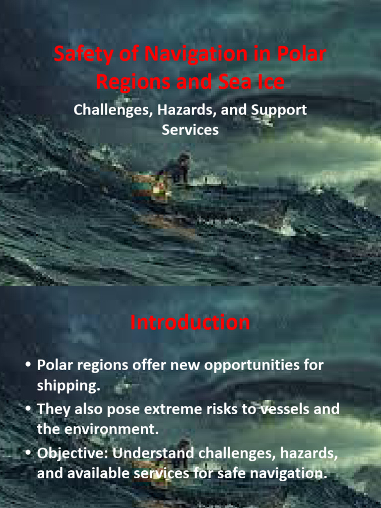 Navigating Polar Regions Safely | PDF | Water Ice