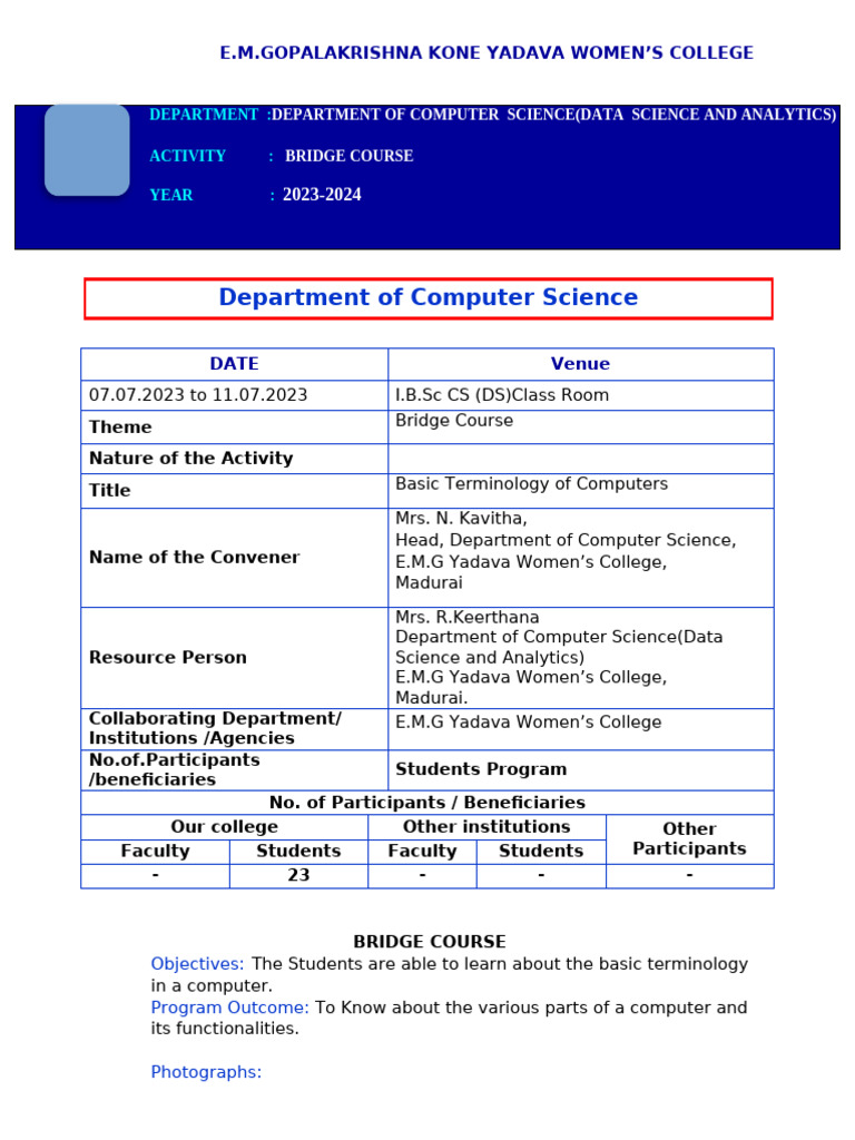 CS (DS) - Blue Format 2023 - 2024 Final 16.04.2024 | PDF | Computer ...
