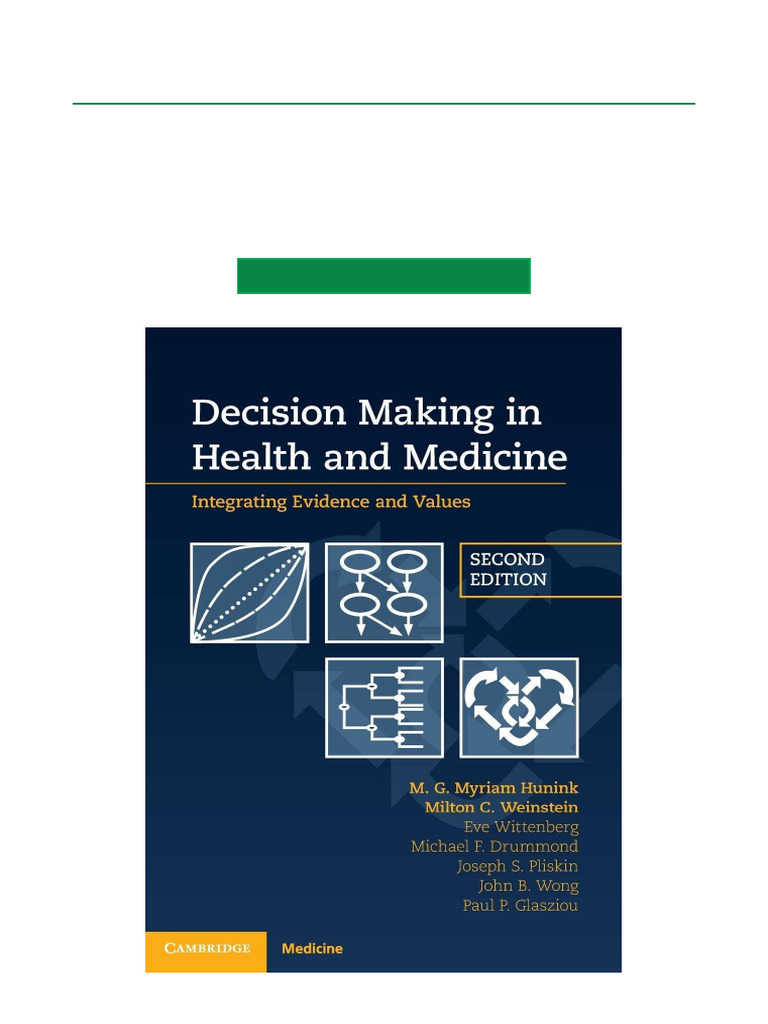 Decision Making in Health and Medicine, 2nd Edition Full Download | PDF ...