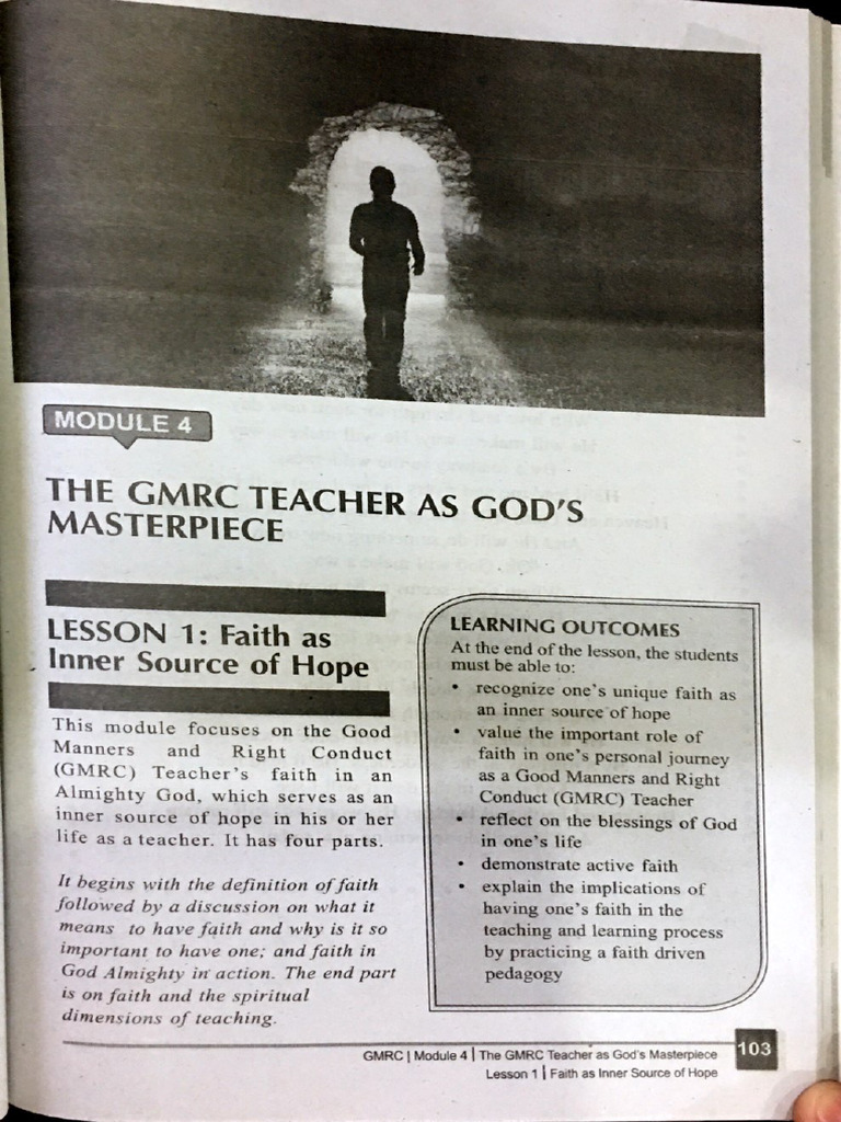 Faith As Inner Source of Hope | PDF