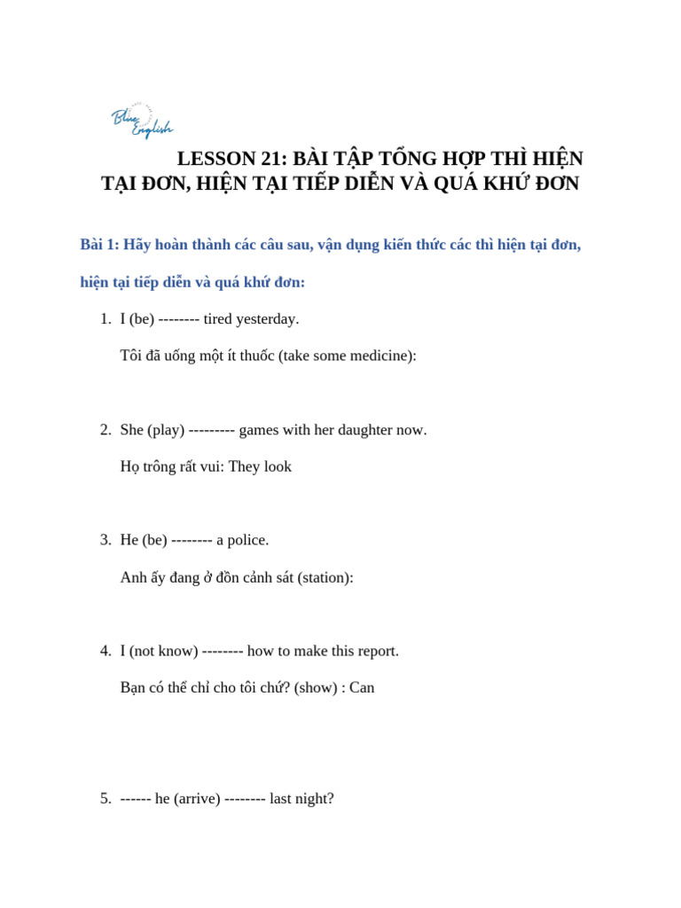 Lesson 21 | PDF