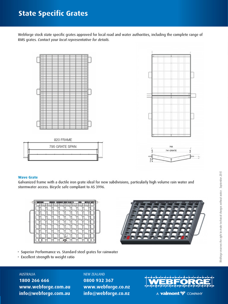 New Zealand & Australia Grate Solutions | PDF