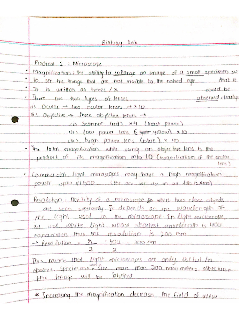 Biology As Notes (Complete) | PDF