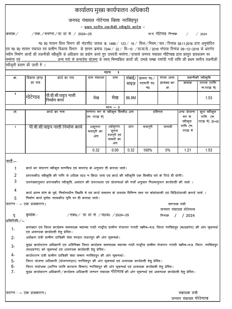 PVC Drain Estimate 85.0M Ae | PDF
