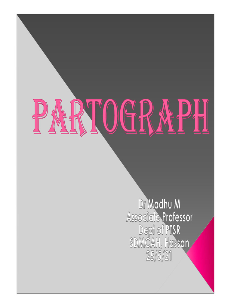 Partograph & Bishop's Score 25th May 21 | PDF | Childbirth | Midwifery
