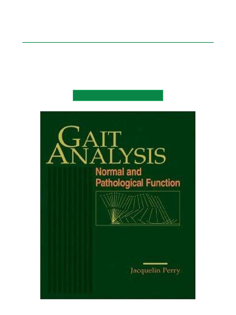 語学+参考書 Gait Analysis: Normal and Pathological Function Amazon.com: Gait Analysis: Normal and Pathological Function