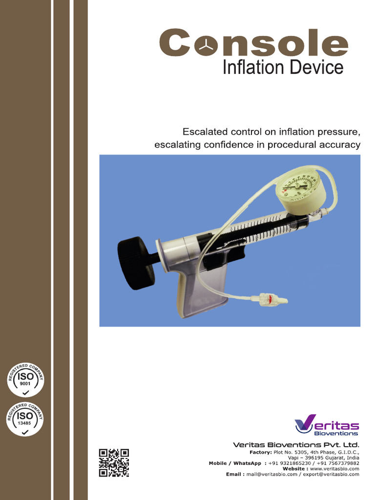Console Inflation Device - Brochure | PDF