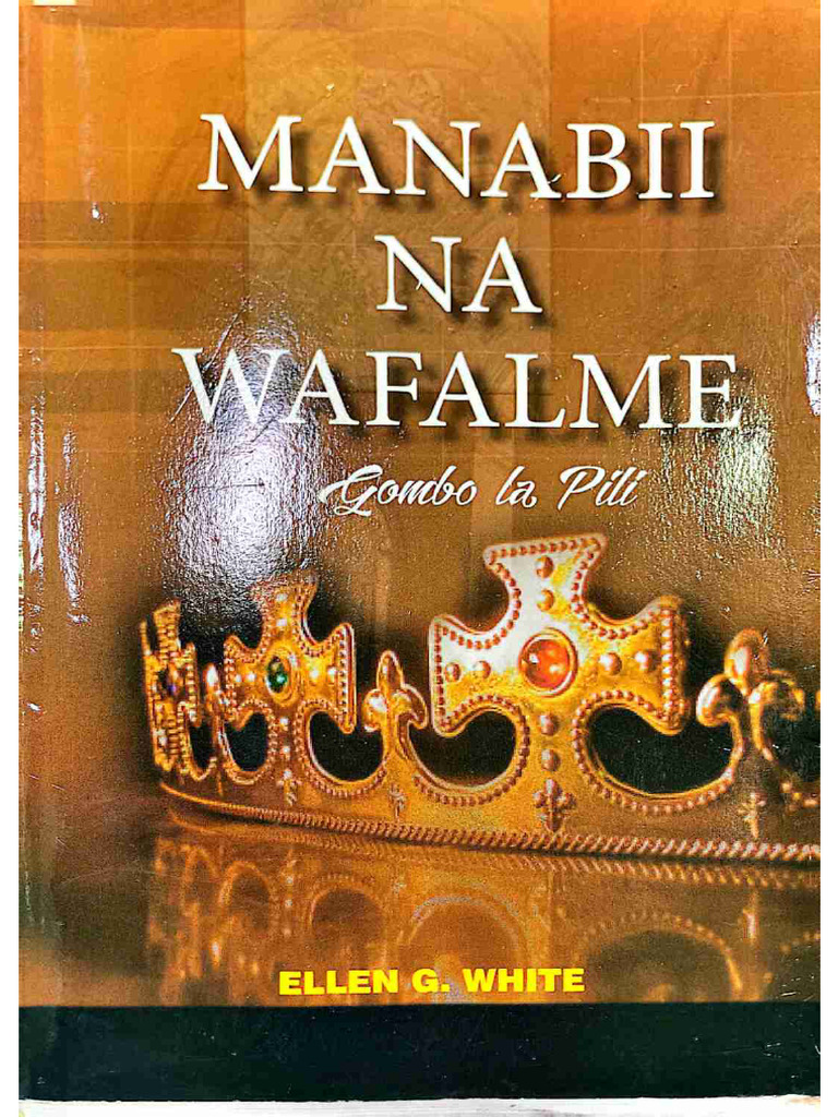 Manabii Na Wafalme Sehemu Ya Pili - Compressed | PDF