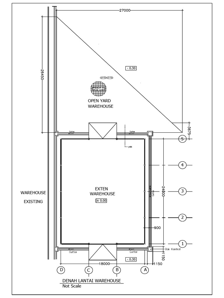 Open Yard Warehouse Floor Plan | PDF