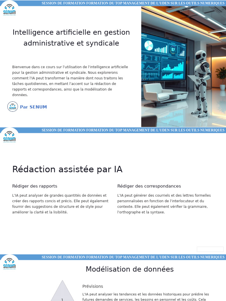 IA en gestion administrative et syndicale | PDF | Intelligence ...