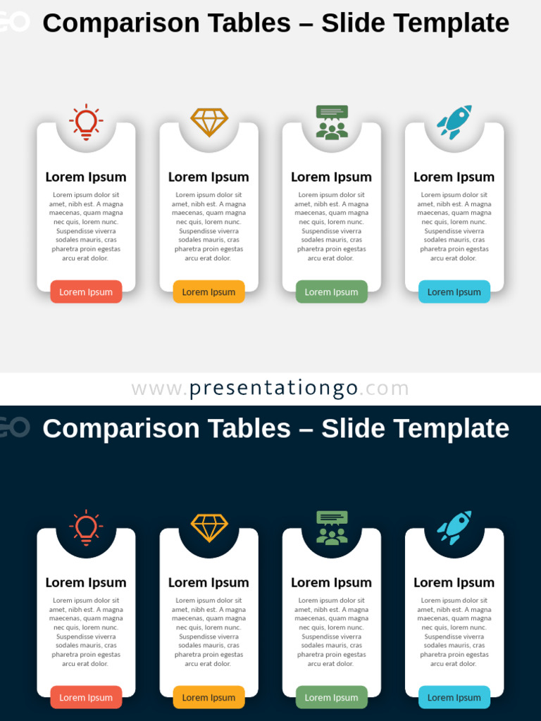 2 1883 Comparison Tables PGO 4 - 3 | PDF