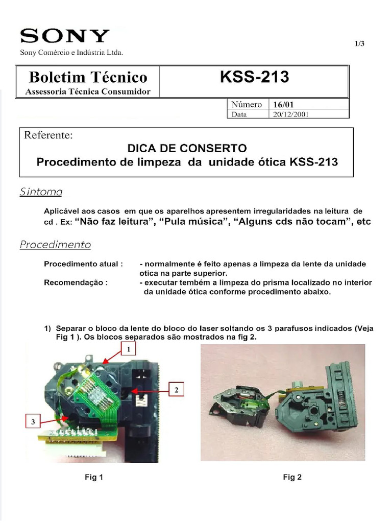 Boletim KSS-213 | PDF