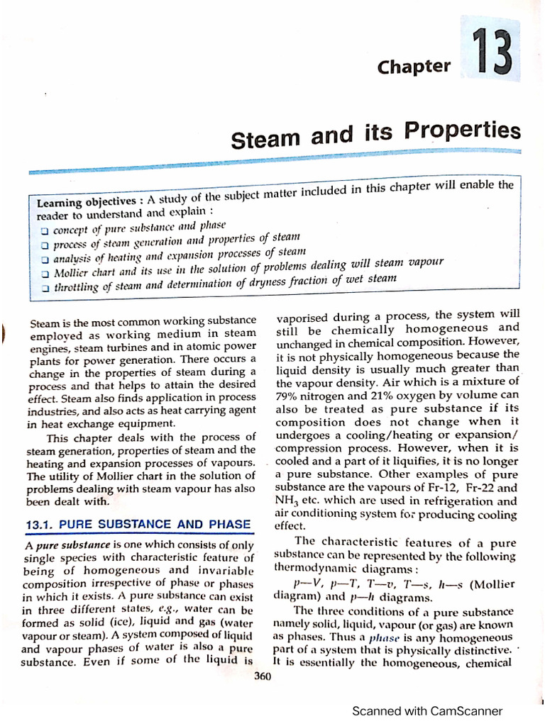 Unit 3A..Properties of Steam | PDF