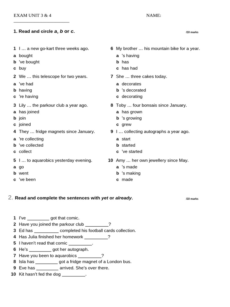 Exam Review: Units 3 & 4 Practice | PDF | Volcano | Mount Vesuvius