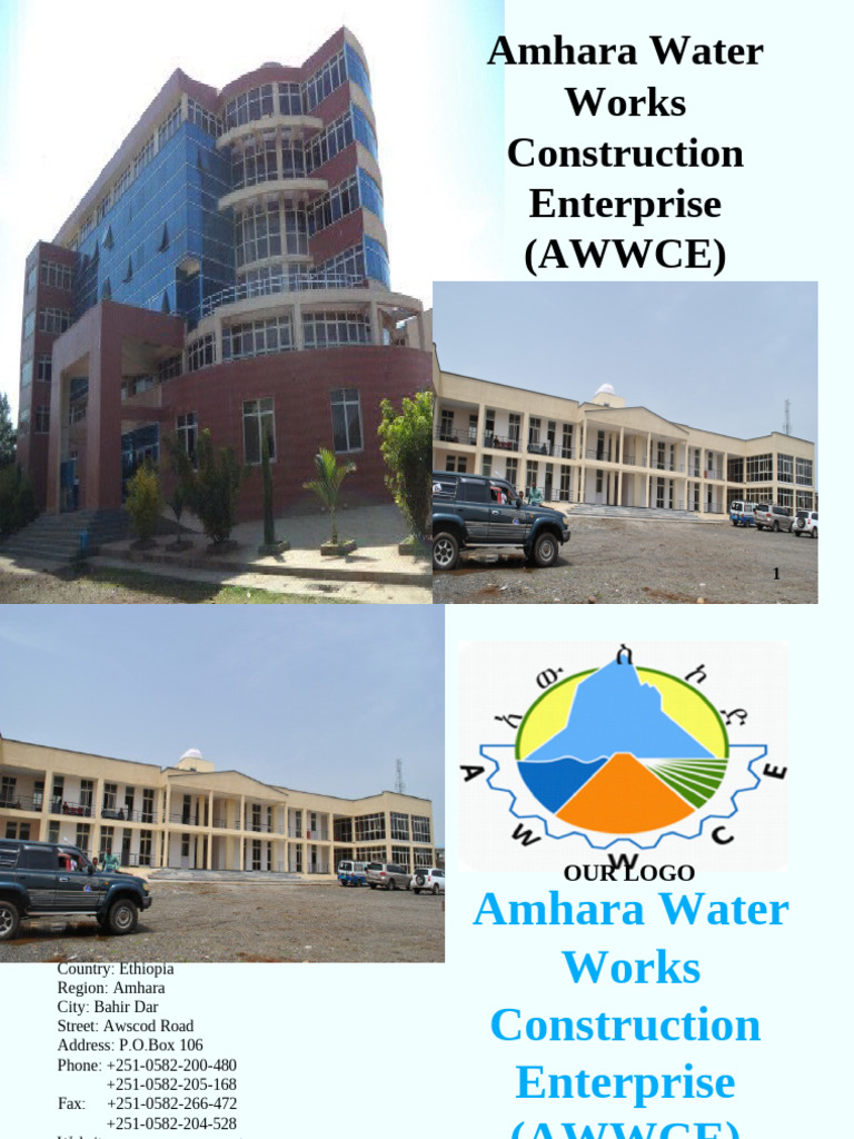 Amhara Water Works Construction Overview | PDF | Business