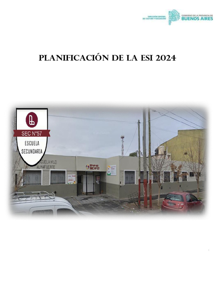 Planificación 2024 EES40 | PDF | Maestros | Salón de clases