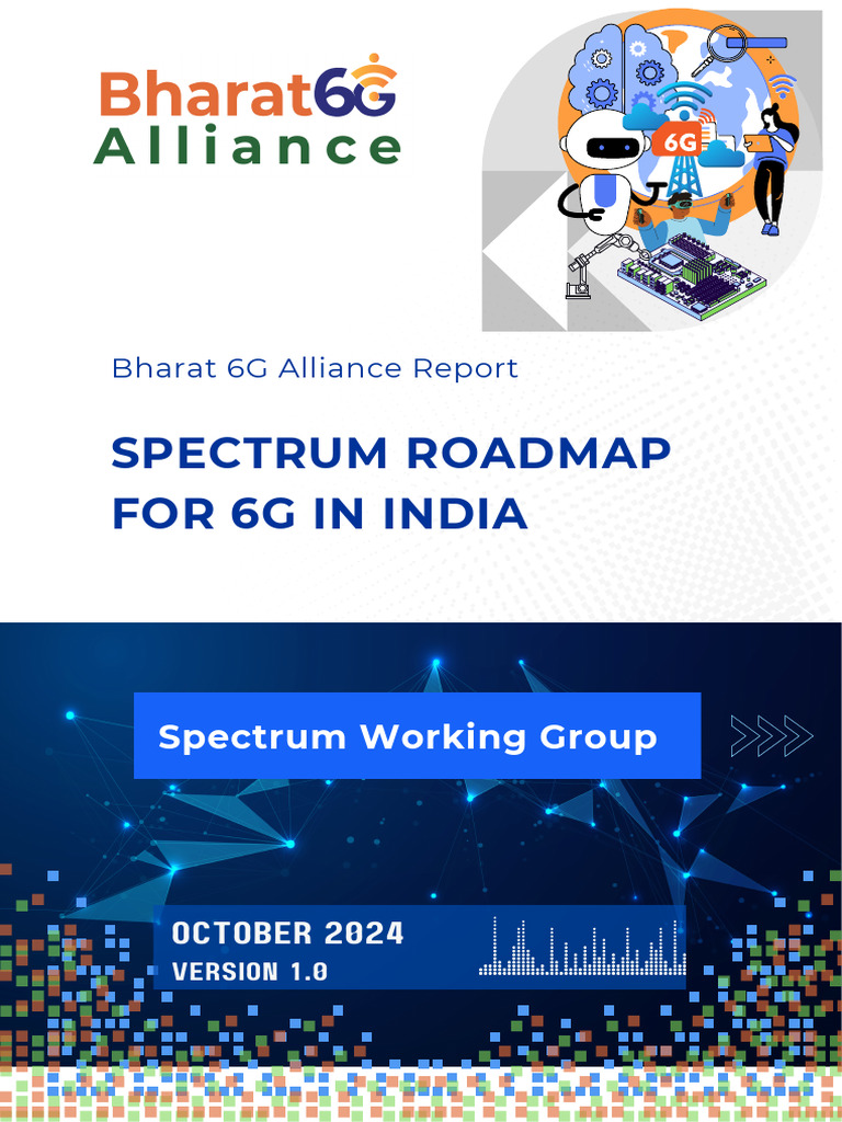 B6GA Spectrum Report Final Print | PDF | Radio Spectrum | Internet Of ...