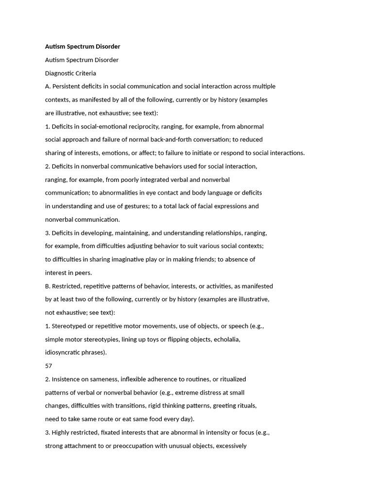 Understanding Autism Spectrum Disorder | PDF | Autism | Mental Disorder