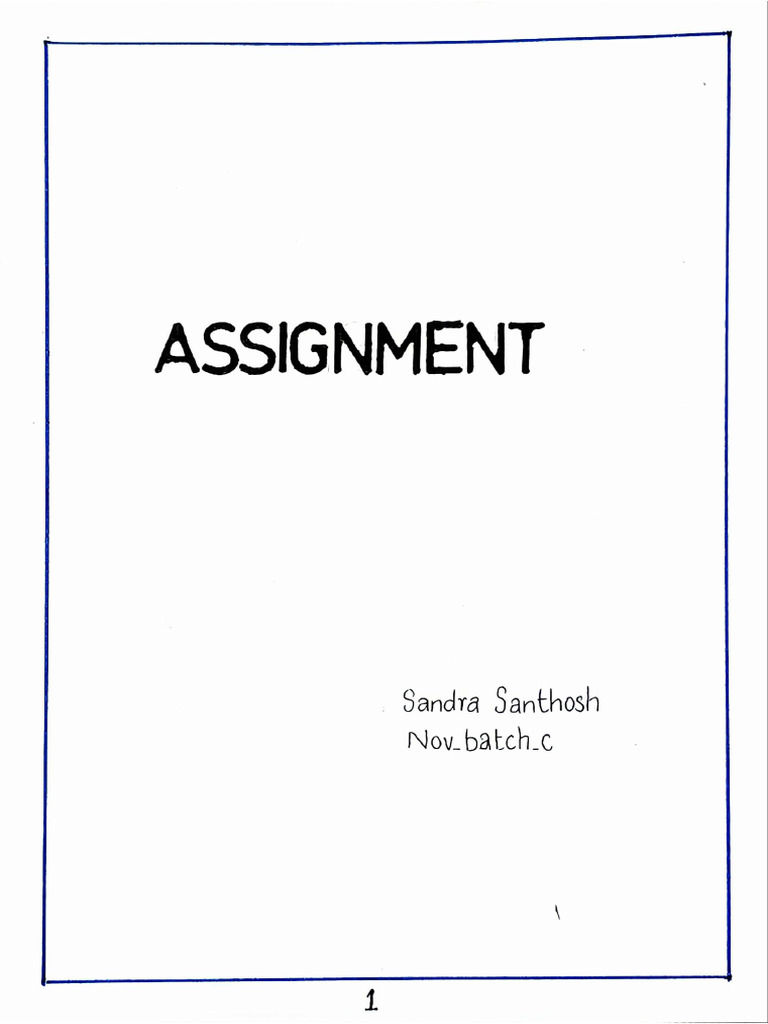 2nd Module Assignment | PDF