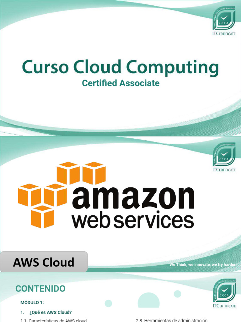 Introducción a AWS Cloud y Servicios | PDF | Servicios web de Amazon ...