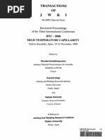 Wettability at High Temperatures | PDF | Wetting | Solid
