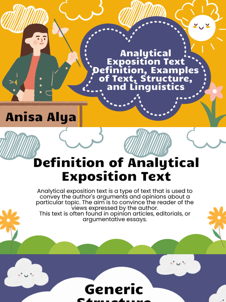 Understanding Analytical Exposition Text | PDF