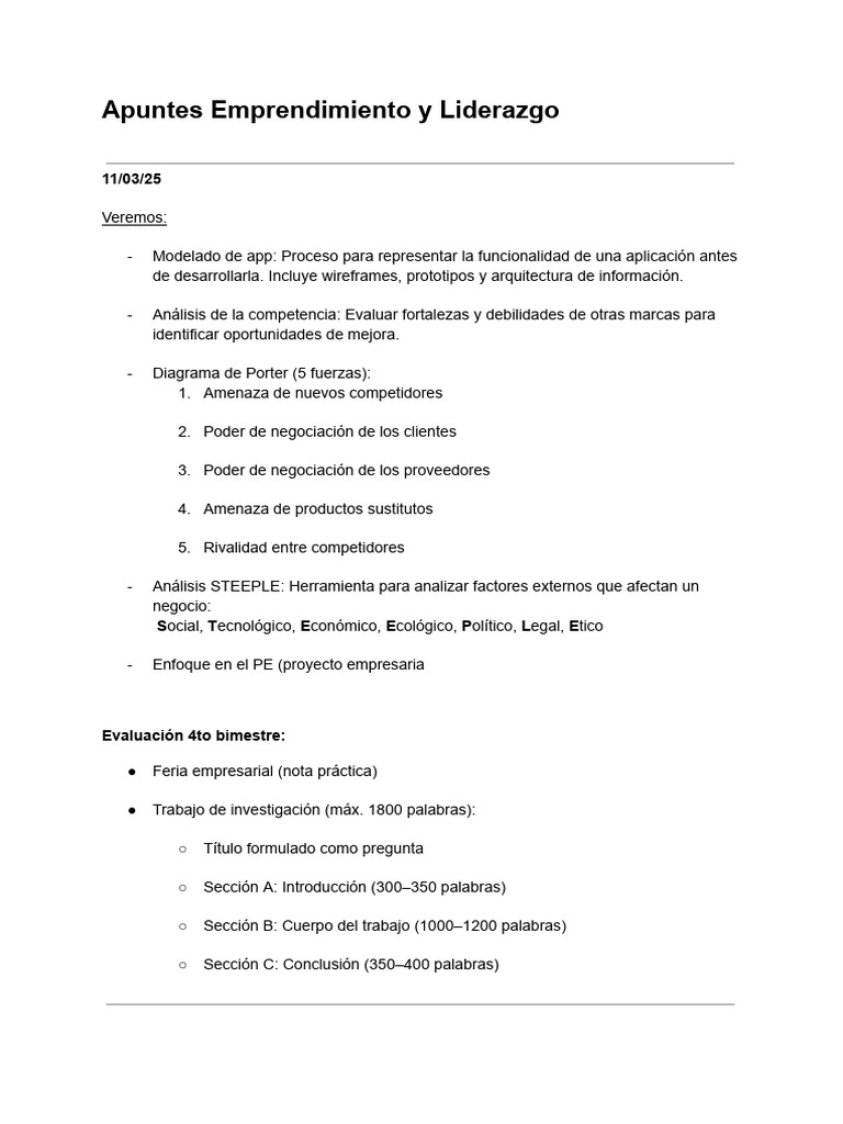 Estrategias de Emprendimiento y Liderazgo | PDF | El pensamiento de ...