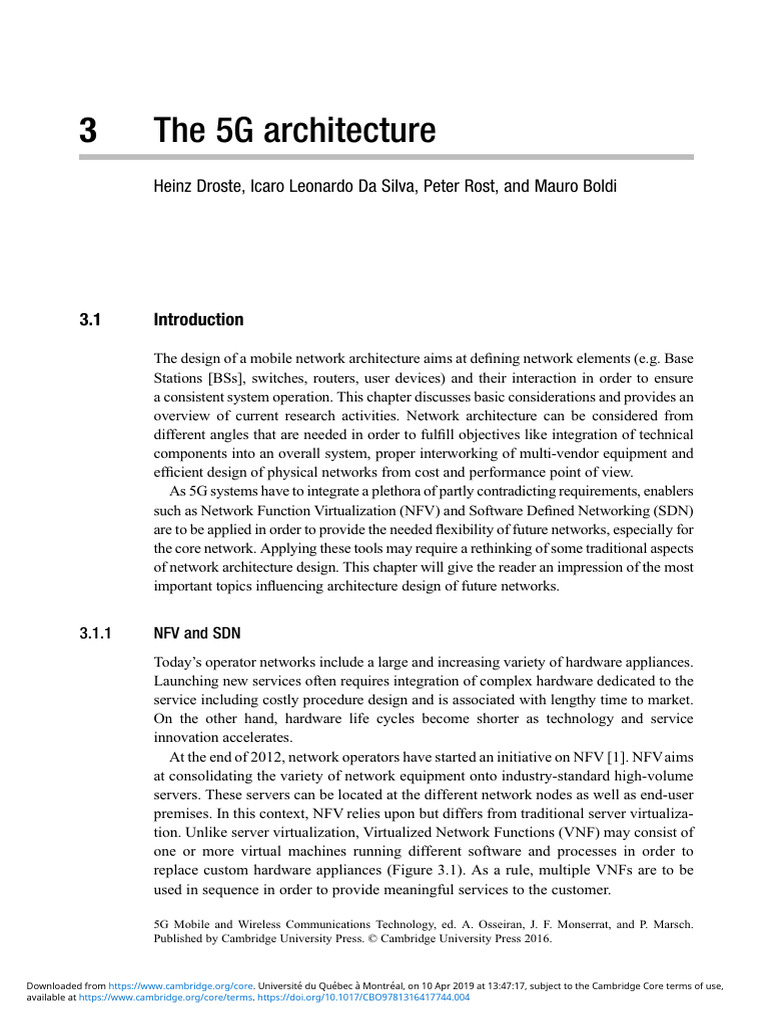 Understanding 5G Network Architecture | PDF | Computer Network ...