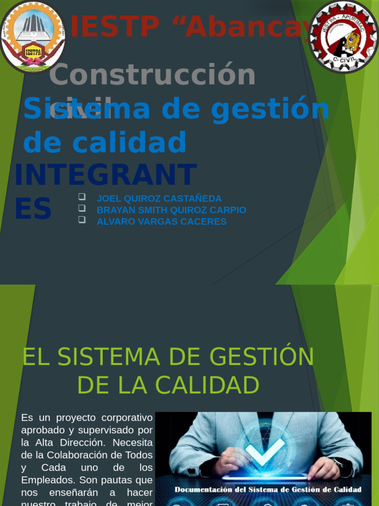 Sistema de Gestion de Calidad | PDF | Calidad (comercial) | Business