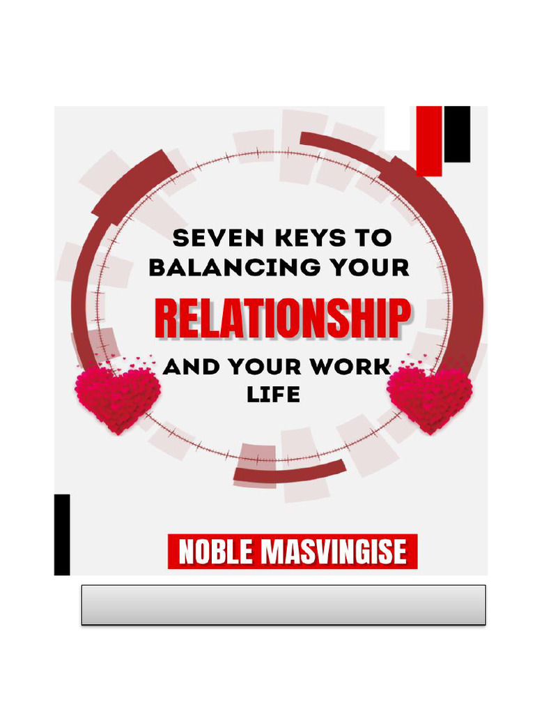 Seven Keys To Balance Your Relationship and Work | PDF | Wisdom | New ...
