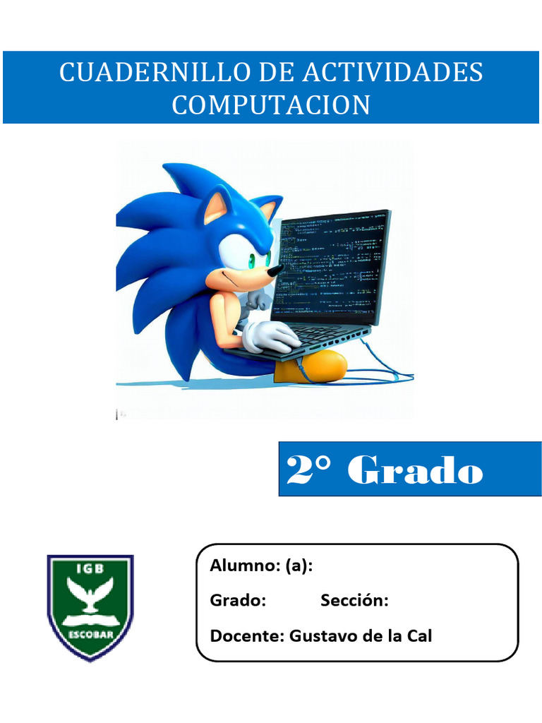 Cuadernillo Segundo Grado 2024 | PDF | Informática | Software