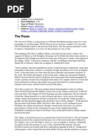 Download Essay the Deserted Village by Anabel Barber Gomis SN85393171 doc pdf