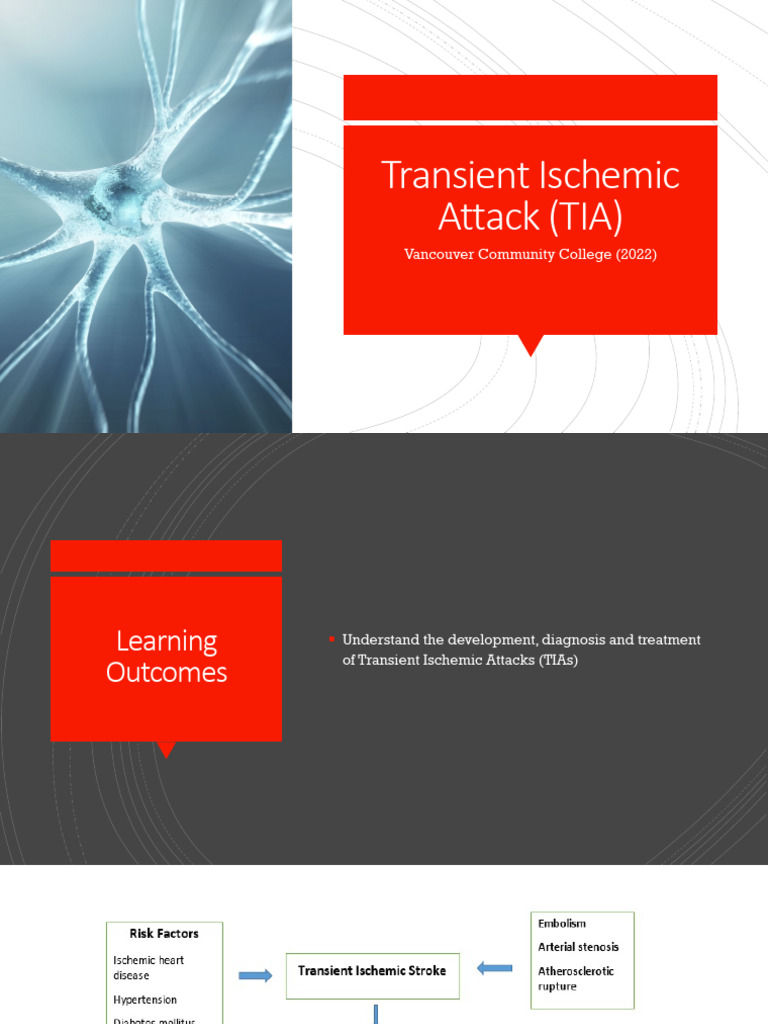 Transient Ischemic Attack (2022) | PDF | Ischemia | Neurological Disorders
