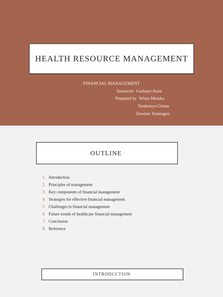 Healthcare Financial Management Strategies | PDF | Health Care ...