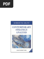 Robert Grant Contemporary Strategy Analysis 11th Edition PDF | PDF
