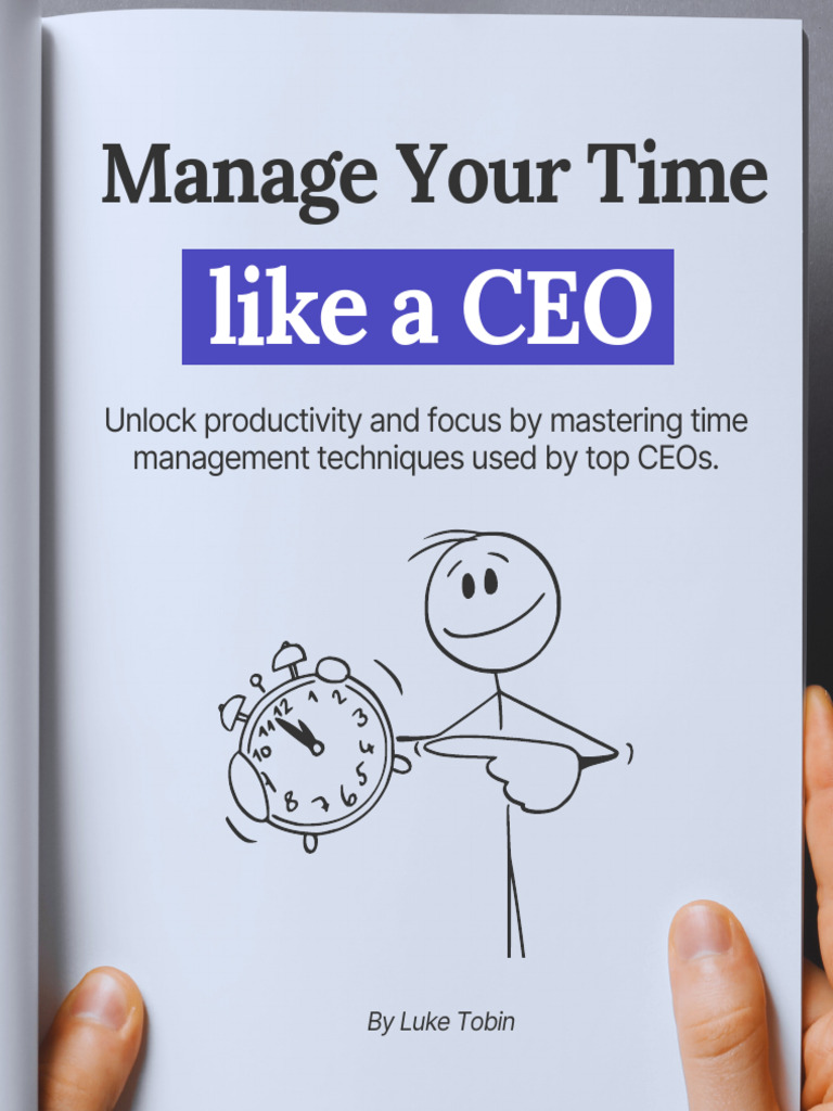 Master Time Management Like a CEO | PDF
