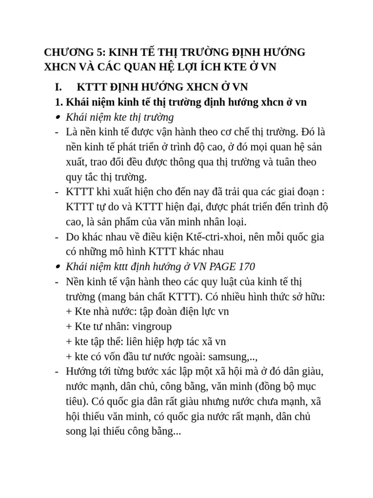 KTCT Chương 5 | PDF