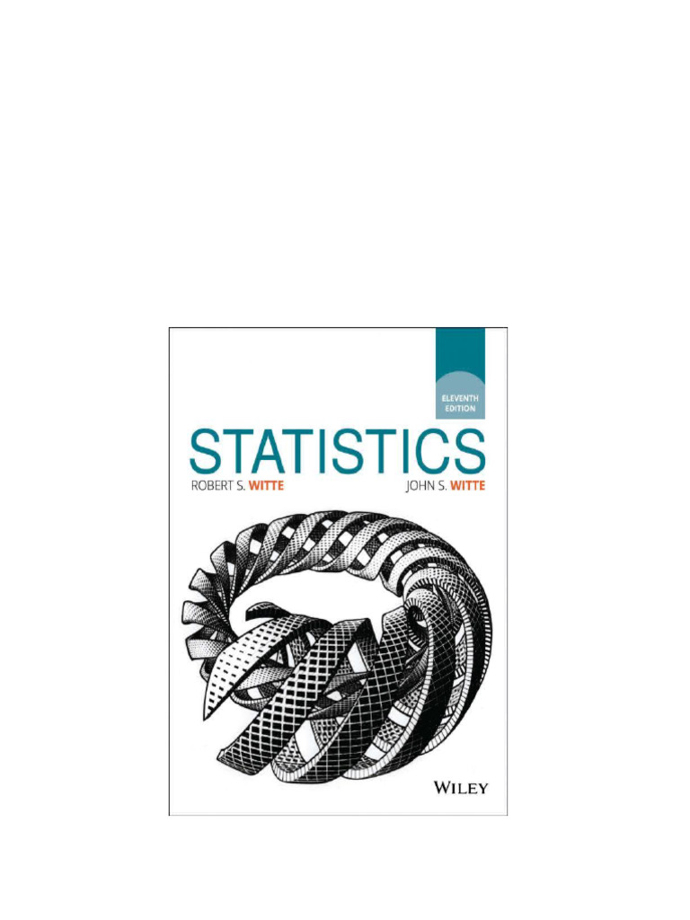 Statistics Robert S. Witte PDF Download | PDF | Student's T Test | Effect Size