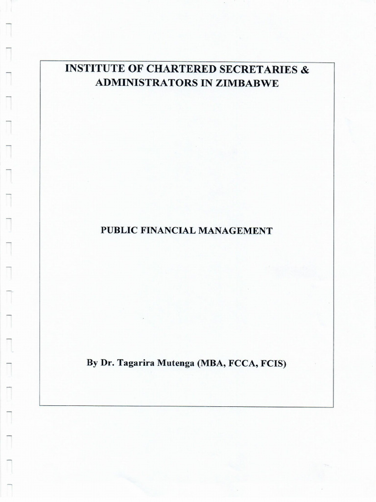 Public Financial Management Cis | PDF