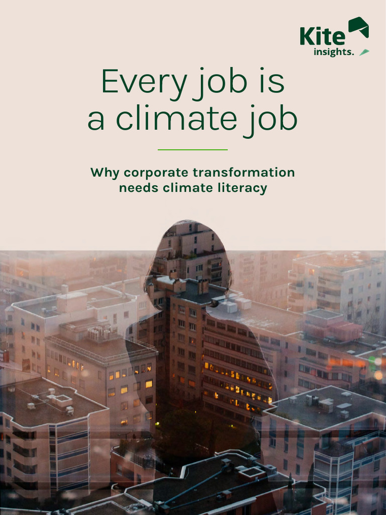 Corporate Climate Literacy Insights | PDF | Climate Change | Climate ...