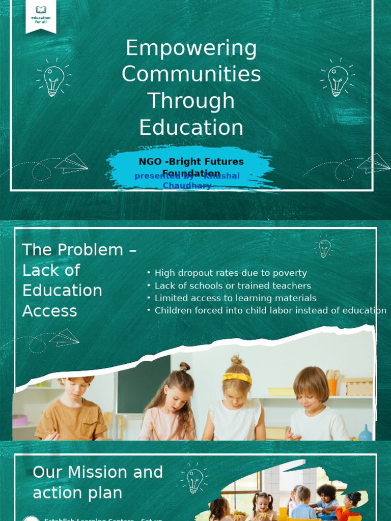 Empowering Communities via Education | PDF | Teachers | Non ...