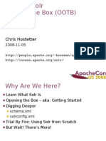 Apache Solr Out of the Box