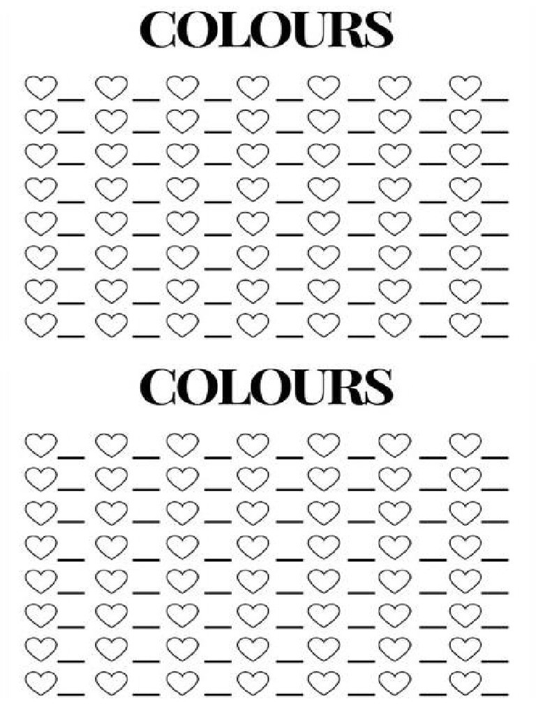 Tabela de Cores Bobbie | PDF