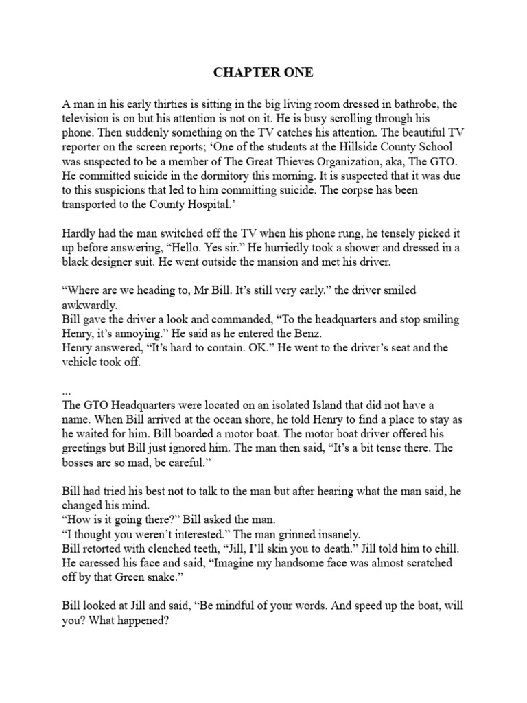 Chapter One B | PDF