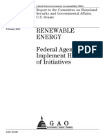 2012 Inventory of Us Govt Federal Renewable Energy Programs